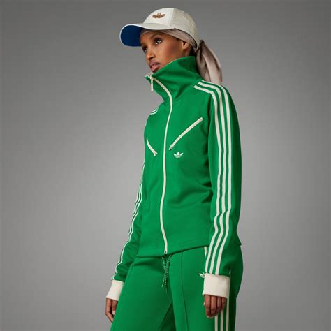 adidas jacke damen grün